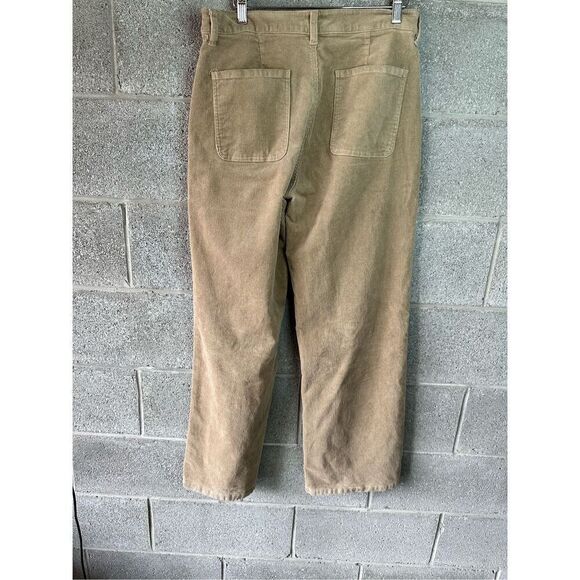 Kancan Saturn Ultra High Rise Wide Leg Corduroy Pants Beige Size 13/30 - Picture 4 of 6